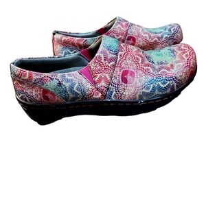 Clogs 8.5 Multicolor Professional Nurse Shoes Work Nonskid Slipon Professional (